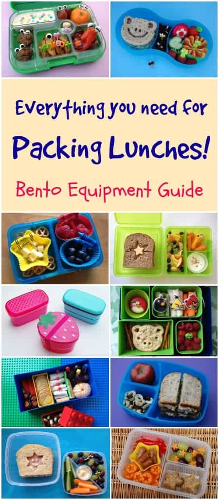 Eats Amazing - round up of UK lunch box recommendations for packing bento lunches plus where to buy bento accesories and equipment in the UK