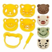 CuteZcute Animal Friends Cutter Kit - for sandwiches and cookies etc - available in the UK exclusively from the Eats Amazing Shop - click here to buy